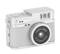 YUEHISY Fotocamera Tascabile retrò, Angolo 4 Largo 160 ° 4 Filtri con Clip per Cordino, Tinaliera di Tipo C, Usa Durante la Ricarica (WHITE)