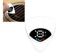 YUEHISY Guitar Two in One Pick Tuner, Digital Guitar Pick con Display Sullo Schermo a LED, Plettro da 0,6 Mm, Messa a Punto Efficiente Sia per Principianti Che per Professionisti