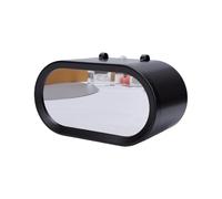 YUEHISY Infinity Mirror Portachiavi Supporto da Parete LED RGB Rack | Effetto tunnel illusione specchio a doppio strato, illuminazione a LED sfumata rosso blu viola, decorazione a tema