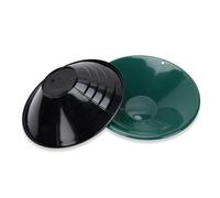 YUEHISY Kit di Panning in Oro per Principianti 2 Pacchetti, 26,5 Cm ABS Gold Wash con Filo Interno a 90 °, Strumento di Prospezione Esterno Verde Nero