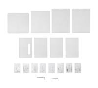 YUEHISY Kit per Custodia Stampante Compatibile con Acrilico Riduzione del | della custodia personalizzabile con cornice stampata in 3D, riduce il rumore da 65 dB a 55 dB e riduce i fumi