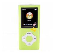 YUEHISY Lettore MP3 da 32 GB, Lettore Musicale Bluetooth 5.3, Radio FM, Registratore Vocale, E-book, Schermo da 1,8 Pollici, Audio HiFi, Supporta 64 GB, per Sport di Viaggio (GREEN)