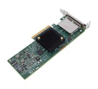 YUEHISY LSI SAS 9207-8e Adattatore Bus Host SAT SAS a 8 Porte da 6 Gbps, Scheda HBA Non RAID in modalità IT, PCI-E 3.0 X8, per Espansione di Archiviazione del Server