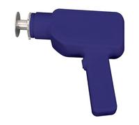 YUEHISY Macchina per Pasta Elettrica Senza Fili, Macchina per Tagliatelle Automatica da 40 W con Acciaio Inossidabile 304, Estrusore per Pasta Portatile per Spaghetti Fatti in Casa (BLUE)