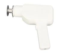 YUEHISY Macchina per Pasta Elettrica Senza Fili, Macchina per Tagliatelle Automatica da 40 W con Acciaio Inossidabile 304, Estrusore per Pasta Portatile per Spaghetti Fatti in Casa (WHITE)