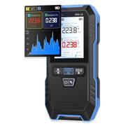 YUEHISY Meter EMF, Rilevatore di Campo Elettromagnetico con EF MF RF, Misuratore RF Ricaricabile con modalità Curva, Allarme a Luce Sonora per il Ministero degli Interni