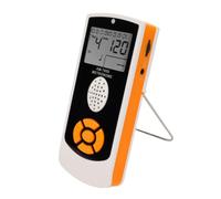 YUEHISY Metronomo Digitale, Metronomo per Pianoforte, per Chitarra | Gamma da 40 a 208 BPM, batteria da 1200 mAh, tempo di utilizzo 30 ore, display LCD, modalità vocale, jack per altoparlante