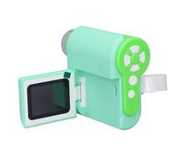 YUEHISY Microscopio per Bambini 1000X Magnificazione Portatile Digital con Display a Colori da 2 Pollici, 6 Luci a LED Microscopio Portatile per Kids Educational Tool (GREEN)