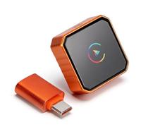 YUEHISY Mini Adattatore Wireless per Auto, Dongle Automatico 2 in 1, Plug and Play USB con Latenza Zero, Riconnessione Automatica (modello di colore)