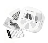 YUEHISY Mini Stampante per Adesivi, Stampante Termica Portatile Wireless Bluetooth, Icone di Caratteri Personalizzati, 3 Rotoli di Carta, per Etichette di Note di Studio Fai-da-te