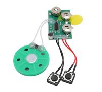 YUEHISY Modulo Audio Registrabile, Modulo di Registrazione Vocale di Riproduzione Loop 120S con Audio Chiaro e Tasto Attivato, per Giocattoli di Biglietti di Auguri e Scatole Presenti