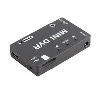 YUEHISY Modulo DVR Mini FPV Compatto con Registratore Audio Video NTSC PAL Commutabile con Guscio in Alluminio, Durata della Batteria di 1,5-2 Ore, Menu Multilingue per Auto da Corsa Modello RC