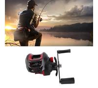 YUEHISY Mulinello da baitcasting, in metallo, lungo cast, con prestazioni fluide e potenti, rapporto di trasmissione 7,2:1 per acqua dolce e salata, design leggero anti esplosione