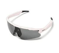 YUEHISY Occhiali da Sole Bluetooth per Ciclismo con Design Antivento e Altoparlanti Auricolari Aperti - Eleganti Occhiali Sportivi Intelligenti per Chiamate Musicali, Batteria a Lunga (WHITE)