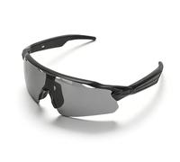 YUEHISY Occhiali Sportivi Intelligenti per Uomo e Donna, Abilitati Bluetooth con Altoparlanti HD e Microfono - Occhiali da Ciclismo Antivento per Chiamate e Musica in Vivavoce (BLACK)