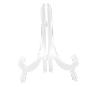 YUEHISY Ornamento per Supporto per Orologio in Acrilico Trasparente per Orologio da Parete da 12-14 Pollici, Espositore Moderno in Stile Nordico per Forniture Domestiche