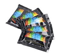 YUEHISY Pacchetti di Colori del Fuoco Cosmico, 5 Pacchetti di Vibranti Che Cambiano Polvere per Camino a falò, con Fiamme di 30-35 Minuti Durature