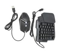YUEHISY Pacchetto Combinato da 4 in 1 Mobile Game, Convertitore per Tastiera e Mouse con Tastiera da Gioco K13, Mouse 4D, Supporto per Telefoni Regolabile, BT 5.2