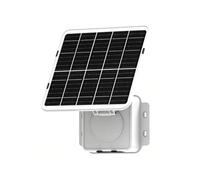 YUEHISY Pannello Solare per Telecamera di Sicurezza, 4W (WHITE)