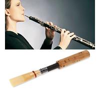 YUEHISY Parte di Ricambio per Strumento a Fiato Ad Ancia per Oboe, Accessorio per Ancia per Oboe con Tubo di Stoccaggio Trasparente, di Media Resistenza per Studenti Professionisti (5 pezzi in