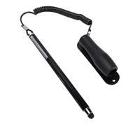 YUEHISY Penna Touch per Tablet, Penna Stilo Capacitiva Ad Alta sensibilità per Tutti gli Usi con Corda a Molla per Disegno di Telefono e Laptop, Schizzi e Appunti (BLACK)