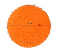 YUEHISY Pop-up in Schiuma Galleggiante da 30 Pezzi - Esche Ultra Leggere per la Pesca Alla Carpa, Esche Ad Alta galleggiabilità (Gusto patata dolce all'arancia 10MM)