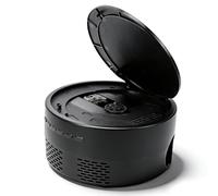 YUEHISY Proiettore DVD con Lettore Integrato, Proiettore Portatile per Film 1080P, Riproduce DVD di Tutte le Regioni, Doppi Altoparlanti da 2 W, Ingresso HDMI. (Spina europea)