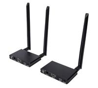 YUEHISY Ricevitore Trasmettitore Audio Wireless da 2,4 GHz (1 TX+1), Trasmissione Stabile 50M/164FT a Bassa Latenza, per Prestazioni All'aperto, Concerti, Soundbar con Altoparlanti
