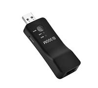 YUEHISY Ripetitore USB USB Wireless Signal Booster, 300 Milioni di Tasso di Trasmissione WEP, Sicurezza WPA / WPS2 con Porta RJ45