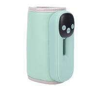 YUEHISY Scaldabiberon da Viaggio, Batteria Ricaricabile da 8000 MAh e Controllo a 11 Temperature, Scaldalatte Portatile con vestibilità Universale per L'uso in Movimento (GREEN)