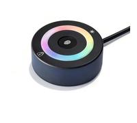 YUEHISY Scanner di Impronte Digitali per Accesso Istantaneo Al PC, Lettore di Impronte Digitali USB con Riconoscimento One Touch a 360°, Corrispondenza Biometrica Rapida, Dongle USB