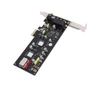 YUEHISY Scheda Audio PCIE per PC, Scheda Audio Interna con Uscita Digitale Coassiale e Fibra Ottica, Frequenza di Campionamento 24 Bit/96 KHz