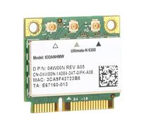 YUEHISY Scheda di Rete per 6300, Doppia Banda 2.4/5GHz 802 A/G/N 450 Mbps, Mini Pci E Port WiFi