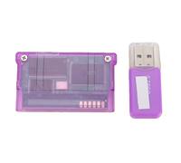 YUEHISY Scheda Flash per Console di Gioco, Scheda di Memoria Flash Adatta per GBA SP GBM IDS NDSL, Supporto TF da 2 GB, Funzione Cheat, Caricamento Rapido ROM, per Game Boy Advance