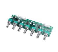 YUEHISY Scheda Preamplificatore 5.1 con Controllo del Tono del Volume dei Bassi, Modulo Preamplificatore Audio Scheda HiFi per Altoparlante Subwoofer Fai-da-te