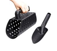 YUEHISY Set di Palette e Pala di Sabbia, Accessori per Rilevare i Metalli con Manico Ergonomico, Plastica ABS per Rilevare e Scavare Il Tesoro della Spiaggia