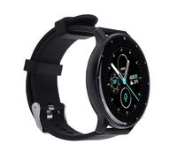 YUEHISY Smart Watch da Donna, Display Rotondo HD da 1,28" con Tocco Fluido a 60 Hz, Chiamata Bluetooth, Orologio Fitness IP68, Oltre 120 modalità di Allenamento (BLACK)