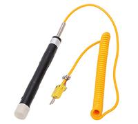 YUEHISY Sonda Termocoppia Portatile Tipo K per Superfici, Gambo Dritto, Risposta Rapida, Sostituzione Precisa del Termometro per Settore Automobilistico, Pressofusione, Energia, Uso Chimico