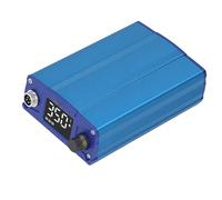 YUEHISY Stazione di Saldatura, Kit Saldatore da 75 W con Controllo Intelligente della Temperatura 100-480 ℃, Cavo di Terra Antistatico, Display LCD, Spegnimento Automatico (Spina europea)