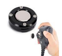 YUEHISY Supporto Magnetico per Microfono per KMC-30 KMC-32, Gancio per Microfono Radio CB Adesivo Sul Retro, Adatto Anche a KMC-35 KMC-36 TK768G TK868G (BLACK)