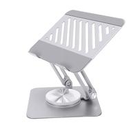 YUEHISY Supporto per Tablet, Supporto da Tavolo Regolabile con Angolazione Multipla per Tablet da 13" e Inferiori, Girevole a 360°, Base in Metallo Robusta, per Ufficio, Casa e