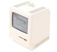 YUEHISY Sveglia con Pixel retrò, Orologio da Tavolo Vintage a Forma di Computer, Design del Display CRT, Temperatura della Settimana, ora, per L'arredamento Stanza degli Studenti