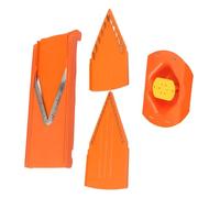 YUEHISY Taglierina a Mandolina con Lama a V Affettatrice Manuale Efficiente per Verdure per Utensili da per Uso Domestico Protezione per la Mano con Lama in Acciaio Inossidabile