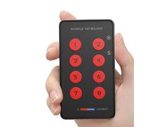 YUEHISY Tastierino Programmabile, Tastierino Macro Personalizzato a 8 Tasti, Wireless USB Bluetooth, Scelta Rapida per la Registrazione di Giochi, Mini Tastiera Portatile Palm, per