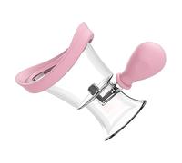 YUEHISY Tazza per Lavaggio Oculare in Silicone, Risciacquo Manuale a (PINK) | PC trasparente e silicone, vestibilità ergonomica dell\'orbita oculare, tenuta ermetica per ridurre le perdite,
