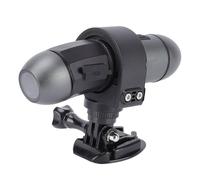 YUEHISY Telecamera per Casco 4K Singola e 1080P Anteriore Posteriore Doppia Registrazione, Telecamera per Bici da Moto IP66 con Controllo APP WiFi