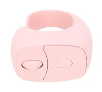 YUEHISY Telecomando per Fotocamera Bluetooth, Girapagina Wireless Multifunzione, Scroller per Telefono con la Punta delle Dita per Registrazioni Video e Presentazioni Online (PINK)