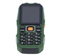 YUEHISY Telefono Cellulare di Anziani, Grande Schermo HD 2.6 Pollici con Batteria da 4800 MAh, Slot a Tripla Sim, Tasti di Quadrante a 9 velocità, Icone di Grandi Caratteri, Altoparlanti (GREEN)