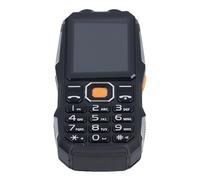 YUEHISY Telefono Cellulare di Anziani, Grande Schermo HD 2.6 Pollici con Batteria da 4800 MAh, Slot a Tripla Sim, Tasti di Quadrante a 9 velocità, Icone di Grandi Caratteri, Altoparlanti (BLACK)