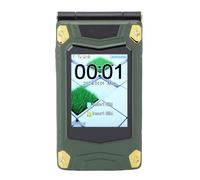 YUEHISY Thlip Telefono Sbloccato con Dipendenza in Lega, Doppia velocità a 9 velocità Trasmission Vocale, Batteria 4800mah, Dual Sim GSM, Dual Sim GSM, Dual Sim GSM, Dual Sim GSM, Dual (GREEN)